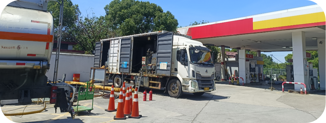 烈日下的堅(jiān)守！無錫加油站油罐清洗實(shí)錄